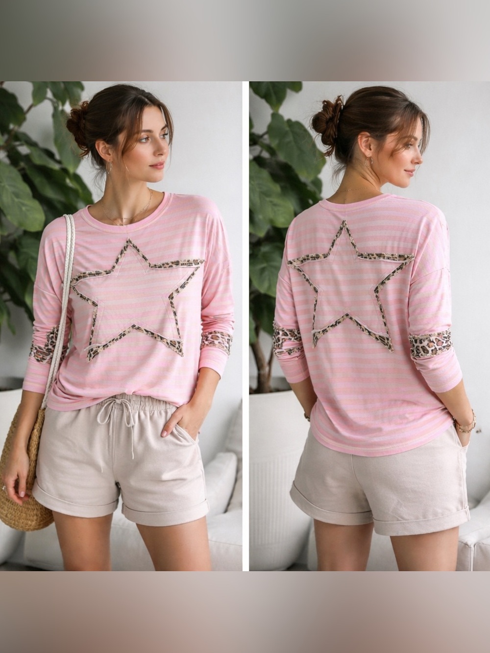 Beige Women's Shorts